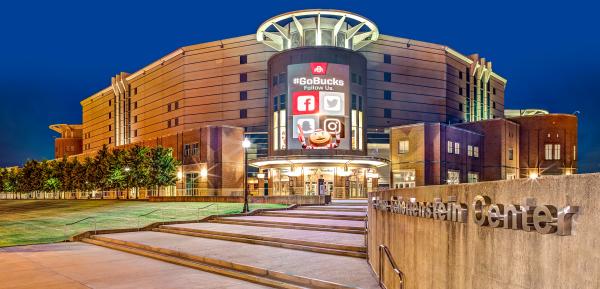 Exterior shot of The Jerome Schottenstein Center