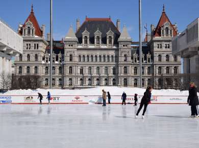 Empire State Plaza Ice Rink