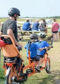 biking