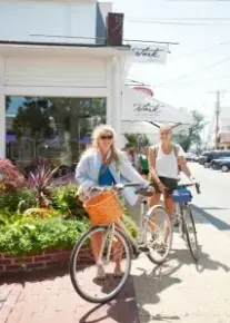 biking