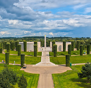 The Armed Forces Memorial at the National Memorial Arboretum, Staffordshire