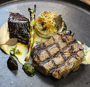 A tasty-looking dish, served up by The Flintlock at Cheddleton, Staffordshire