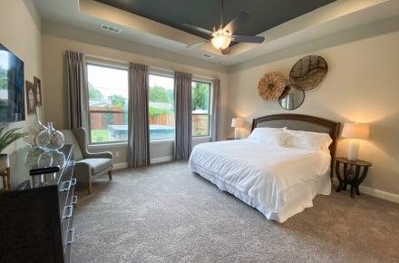 Boho Cowboy House Owner's Suite