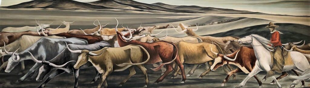 post office mural