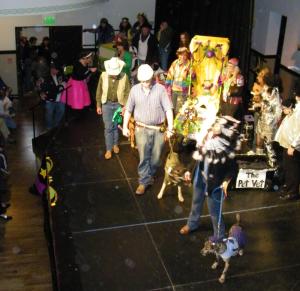 Krewe of Barkus 2014 - on MPAC stage