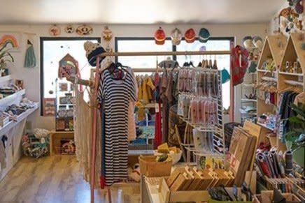 Golden Hour Gift Co.: Searching for something cute, colorful, and clever? Look no farther than Golden Hour in Winooski, one of Vermont's best stops for unique gifts. Drawing from local indie designers and makers, this eclectic shop of handmade clothing, jewelry, art and accessories is sure to brighten your day. .https://birdfolkcollective.com/collections/all - 