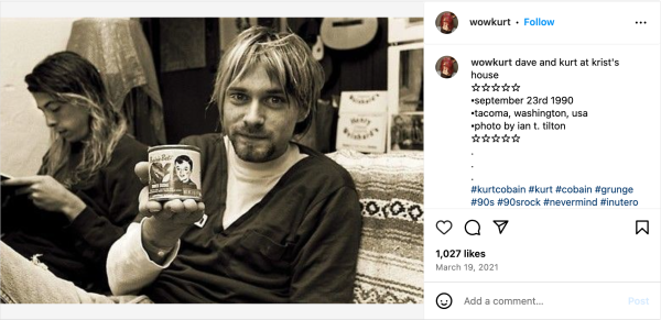 kurt cobain in Tacoma