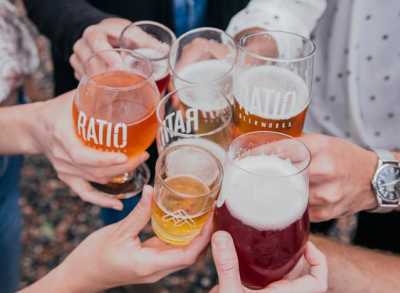 Ratio Beerworks cheers
