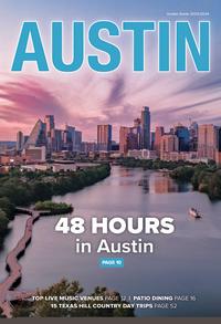 2023/2024 Cover of the Official Austin Visitor Guide