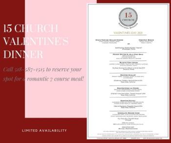 15 Church Valentine's Day Menu