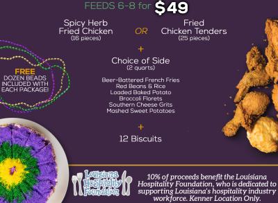 Copeland's Mardi Gras Packages