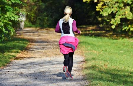 Exercising in parks and on trails allows for easy social distancing.