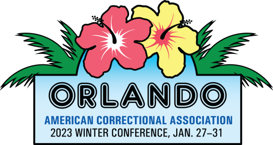 Orlando American Correctional Association 2023 Winter Conference logo for delegate website