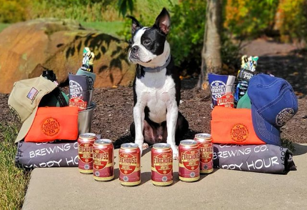 Dog and North Country Brewing merch