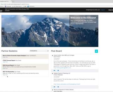 Extranet Training: Login and Home Page