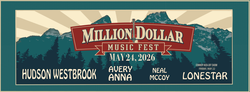 Million Dollar Music Fest Banner 2026