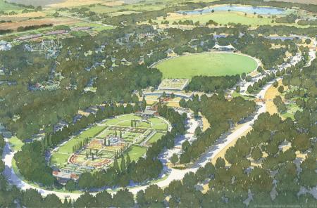 Artist's rendition of W.S. Gibbs Memorial Park