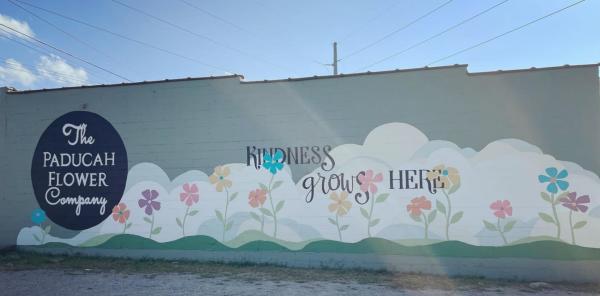 Paducah Flower Company Mural