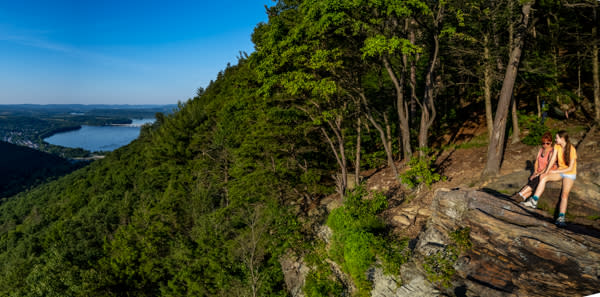Spring Hiking Hawk Rock