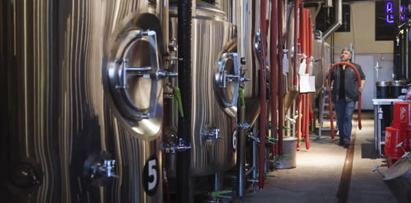 Liquid Noise Brewery Tanks
