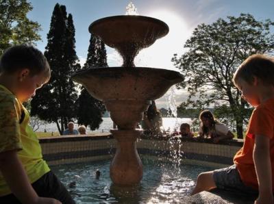 Kollen Park fountain