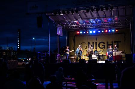 Stage at igNight Market