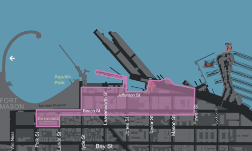 Entertainment Zone Map