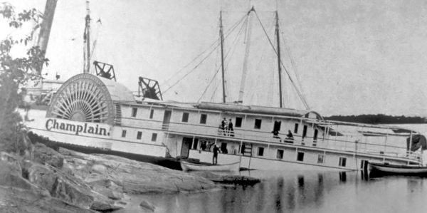 champlain ship wreck