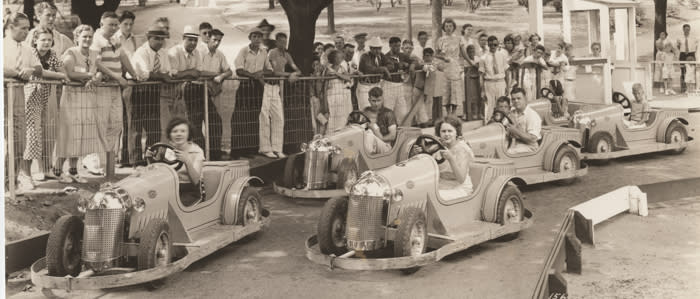 Historic Hersheypark Photo Mini Cars