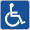 handicap parking symbol