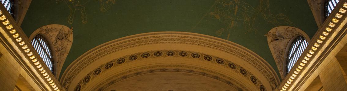 Grand Central Terminal, Interior, Star Ceiling, Clock