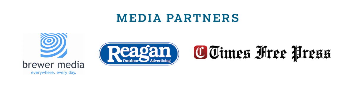 Media Partners: Brewer Media, Chattanooga Times Free Press and Reagan