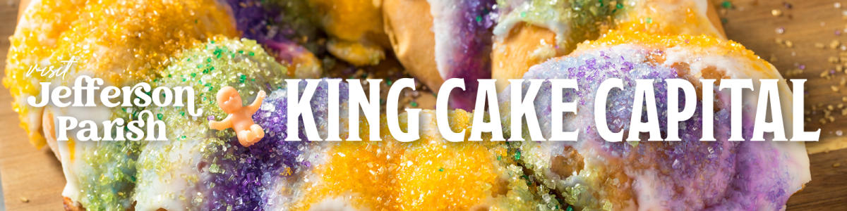 King Cake Header