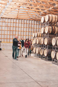 Huber's Starlight Distillery Barrels