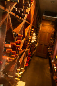 Cadwalladers wine cellar