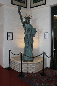 Miniature Statue of Liberty in Kenosha History Center