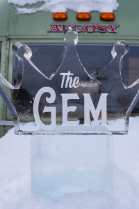 The Gem Ice Bar - Crown Sculpture