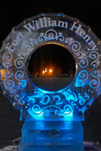 Polar Ice Bar - Face Sculpture