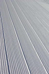 Perfectly Groomed Snow | Photo: Glennis Indreland