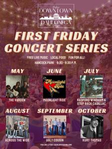 First Friday Concert Series Poster