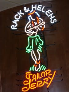 Racks sailor sign