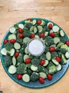 Veggie Wreath