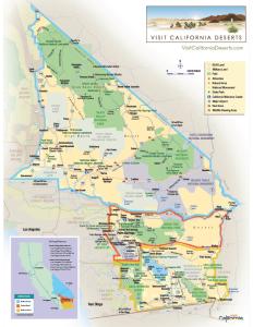 Map Visit CA Deserts