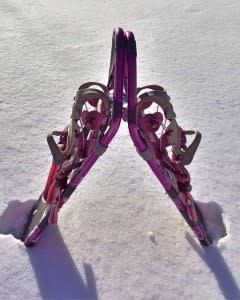 Snowshoeing In Big Sky, Montana