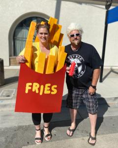 Beer Crawl attendees in costume