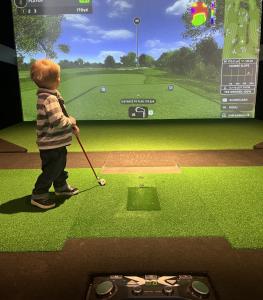 x golf kid