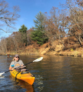 Kayaking on the Sugar River