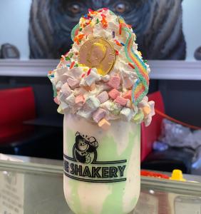 An impressive shake from Inskip Grill in Knoxville, TN