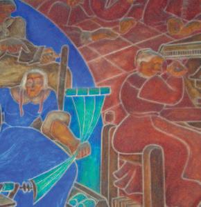 Mifflinburg Post office art