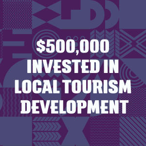 500k Invested Graphic, DMP Microsite